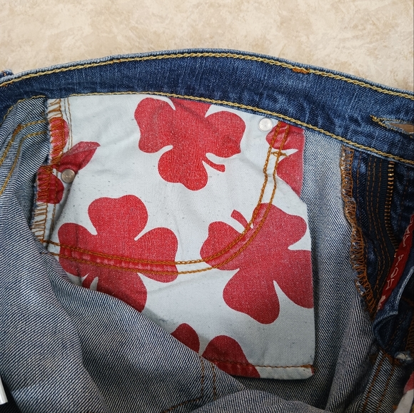 LUCKY BRAND Mid Rise Flare Leg Jeans Size 6/28 - Picture 9 of 12